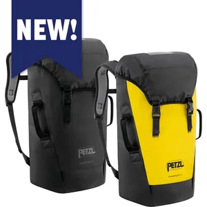 Petzl TRANSPORT rugzak - 30L - geel/zwart pas cher