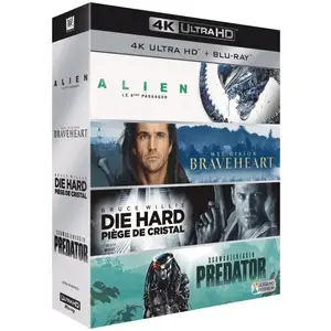20th Century Fox Coffret 4 Films Cultes Blu-ray 4K Ultra HDVendu parbol