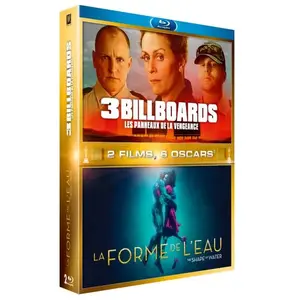 20th Century Fox 3 Billboards Les panneaux de la vengeance La Forme de l'eau Blu-ray pas cher