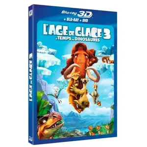 PRODUCTION FNAC L'âge de glace 3 Le temps des dinosaures Blu-ray 3D pas cher