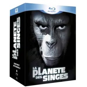 FOX PATHE EUROPA La Planète des Singes - Coffret des 5 films - Blu-Ray
