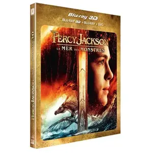 20th Century Fox Percy Jackson 2 La mer des monstres Combo Blu-ray 3D + 2D + DVD pas cher