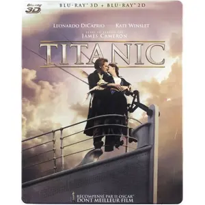 Fox Pathe Europa Cnt Titanic Edition 2012 Combo Blu-ray 3D + 2D + DVD