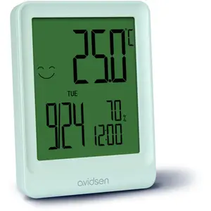 Mini thermomètre hygromètre 3 en 1 - 107247 - Avidsen pas cher