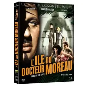 Elysée L'île du docteur Moreau Combo Blu-ray DVD pas cher