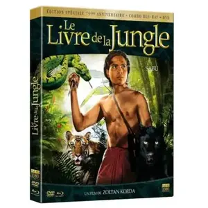 Elysée Le livre de la jungle Combo Blu-ray + DVD pas cher