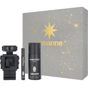 Paco Rabanne Phantom (M) Set Parfum 100ml + DSP 150ml + Parfum 10ml pas cher