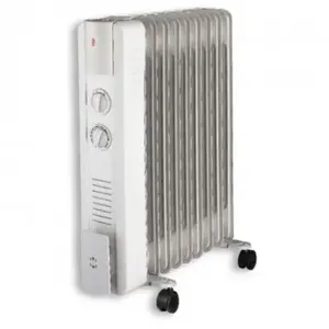 Ypsos Chauffage bain d'huile - DX DREXON - 1500W - 3 allures de chauffe - 4 roulettes - poignée de transport pas cher