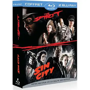 SONY PICTURES HOME ENT SNC The Spirit - Sin City - Coffret Frank Miller - Blu-Ray pas cher
