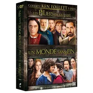 SPHE Coffret DVD Ken Follett - Les piliers de la terre + Un monde sans fin