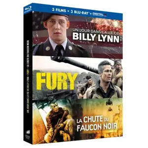 SPHE Coffret Un jour dans la vie de Billy Lynn Fury La Chute du faucon noir Blu-rayVendu parfnac-be