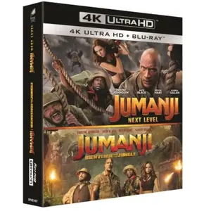 SPHE Coffret Jumanji Blu-ray 4K Ultra HD pas cher