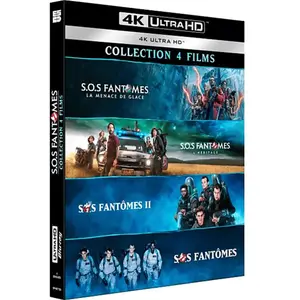 SPHE S.O.S Fantômes Coffret Collection 4 Films Blu-ray 4K Ultra HD pas cher
