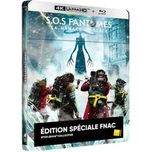 SPHE S.O.S. Fantômes : La Menace de glace Édition Spéciale Limitée Fnac Steelbook Blu-ray 4K Ultra HD pas cher