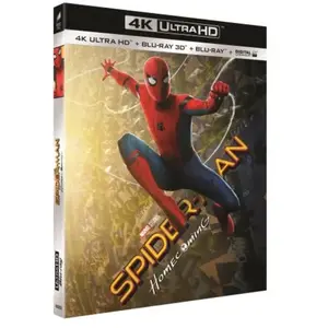SPHE Spider-Man Homecoming Blu-ray 4K Ultra HD pas cher