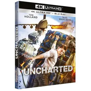 SPHE Uncharted Blu-ray 4K + Bluray (2022) Edition Française pas cher