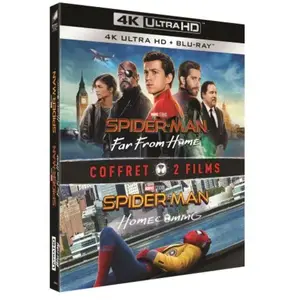 SPHE Coffret Spider-Man : Far From Home et Spider-Man : Homecoming Blu-ray 4K Ultra HDVendu parfnac-be