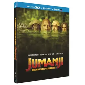 SPHE Jumanji : Bienvenue dans la jungle Blu-ray 3D + Blu-ray 2D pas cher