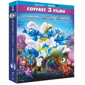 SPHE Les Schtroumpfs et le village perdu Les Schtroumpfs 1 & 2 Blu-ray pas cher