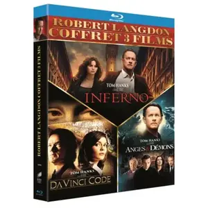 SPHE Da Vinci Code, Anges et démons, Inferno Blu-ray pas cher