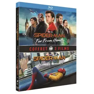 SPHE Coffret Spider-Man : Far From Home et Spider-Man : Homecoming Blu-ray pas cher