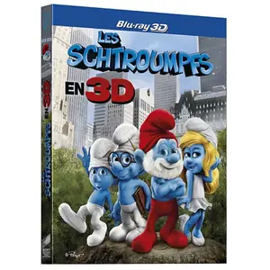 Escd Cnt Les Schtroumpfs - le Film - Blu-Ray 3D pas cher