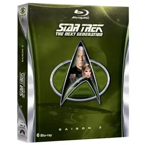 Paramount Star Trek The Next Generation - Coffret intégral de la Saison 3 - Blu-Ray pas cher