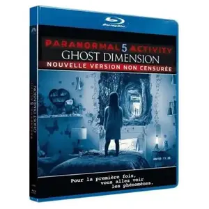 Escd Cnt Paranormal activity 5 : Ghost dimension Blu-ray pas cher