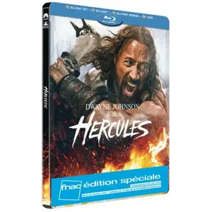 Paramount Hercule Combo Blu-Ray 3D + DVD Steelbook Edition Spéciale Fnac pas cher