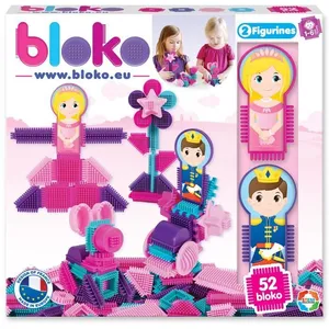 BLOKO 503538 Lot de 50 figurines de princesse, multicolores, motif princesses