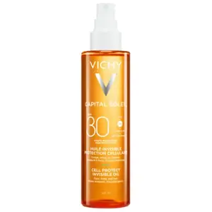 Vichy, Crème solaire, Capital Soleil (Huile solaire, SPF 30, 200 ml) pas cher