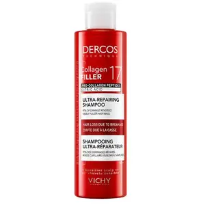 Vichy Dercos Shampooing Ultra-Réparateur Collagen 17 Filler 200ml pas cher