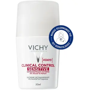 Vichy Déodorant Bille Clinical Control Sensitive 50ml pas cher