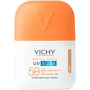 Capital Soleil Uv Aqua fluido hidratante con color SPF50 #Light pas cher