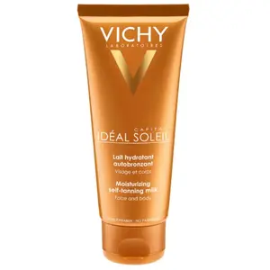 Vichy Idéal Soleil Lait Autobronzant Hydratant Visage & Corps 100ml pas cher