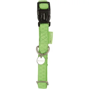 ZOLUX Collier Reglable Mac Leather 25mm Anis pas cher