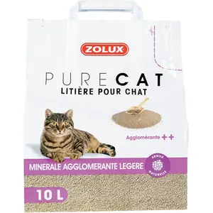 Zolux Litiere Purecat Agglomerante Legere 10l