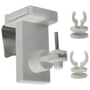 MOBOIS Supports clip vit 3 en 1 blanc X2 pas cher