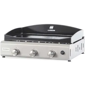 Plancha à gaz LE MARQUIER Exclusive Amalia 360 Inox pas cher