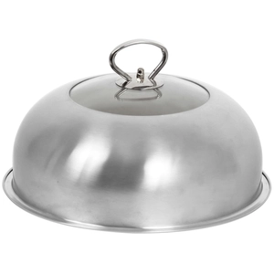 Comparateur de prix : Cloche pour plancha LE MARQUIER CUISSON VITREE INOX