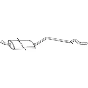 Einddemper 291429 Bosal pas cher