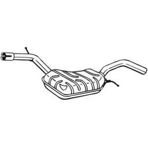 Middendemper 233083 Bosal pas cher