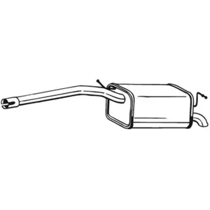 Einddemper 233059 Bosal pas cher