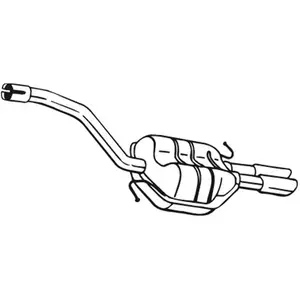 Einddemper 233617 Bosal pas cher