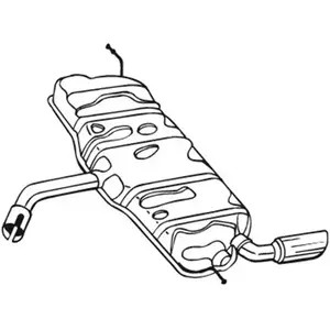 Bosal EinddemperVendu parwinparts