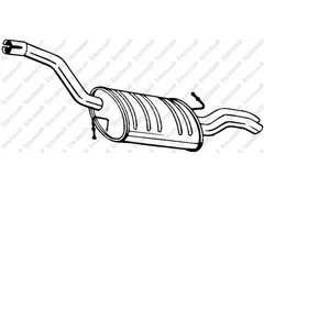 Bosal Einddemper pas cher