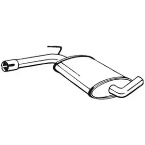 Middendemper 233491 Bosal pas cher