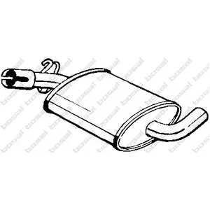 Bosal Middendemper pas cher