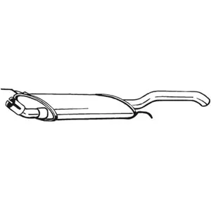 Einddemper 233761 Bosal pas cher