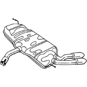 Bosal Einddemper pas cher